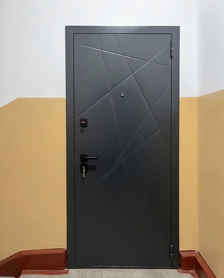 Дверь с рисунком на металле Дверь с рисунком на металле